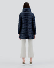 Load image into Gallery viewer, Herno Iconico Amelia A-Line Down Coat | Navy Blue