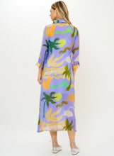 Load image into Gallery viewer, Oliphant Midi Shirt Dress | Paradiso Blue
