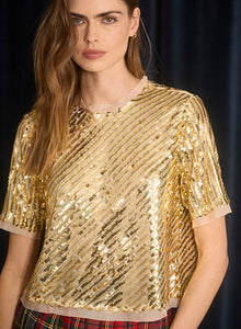 Hunter Bell Pixie Top | Gold