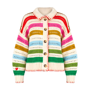Sunshine Tienda Emory Stripe Cardigan