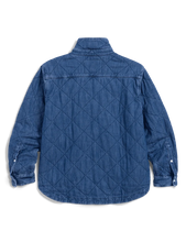 Load image into Gallery viewer, Frank &amp; Eileen | Eileen Jacket Quilted Shirt Jacket | Distressed Indigo Wash