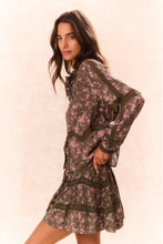 Load image into Gallery viewer, Loveshackfancy Ravelle Floral Button Down Top | Bancha Green