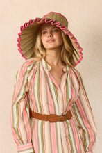Load image into Gallery viewer, FINAL SALE Lorna Murray Flamingo Island Resort Hat | Extra Maxi