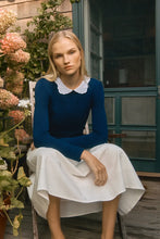 Load image into Gallery viewer, FINAL SALE Hunter Bell Violette Sweater | Navy