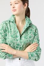 Load image into Gallery viewer, Ann Mashburn Liberty London Tomboy Popover Shirt | Green Sambourne