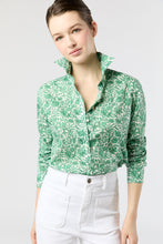 Load image into Gallery viewer, Ann Mashburn Liberty London Tomboy Popover Shirt | Green Sambourne