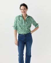 Load image into Gallery viewer, Ann Mashburn Liberty London Tomboy Popover Shirt | Green Sambourne