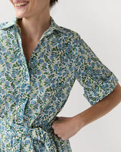 Load image into Gallery viewer, FINAL SALE Ann Mashburn Nathalie Dress | Liberty London Blue Green Vigers' Vine