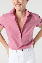 Load image into Gallery viewer, Ann Mashburn Scout Shirt | Mini Red Gingham