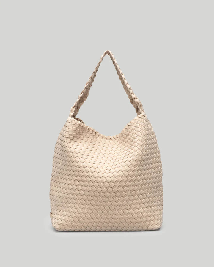 Naghedi NY Nomad Hobo Bag | Ecru