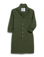Load image into Gallery viewer, Frank &amp; Eileen Ireland Dress Utility Dress | Hunter Green