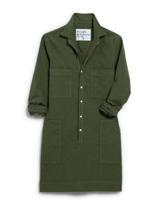 Frank & Eileen Ireland Dress Utility Dress | Hunter Green