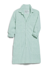 Load image into Gallery viewer, FINAL SALE Frank &amp; Eileen Ireland Dress Utility Dress | Lime StripeI