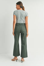 Load image into Gallery viewer, The Sailor Pocket Wide Leg Jean | Dark Olive