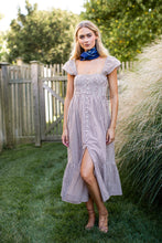Load image into Gallery viewer, Marea Celine Dress | Mocha Mini Gingham