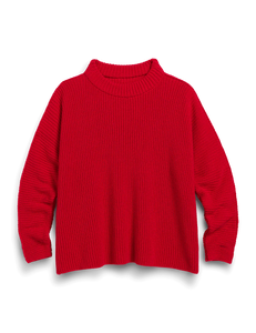 Frank & Eileen Montecito Sweater Classic Pullover Sweater | Apple Red