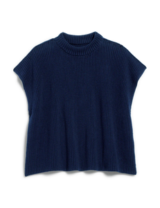 Frank & Eileen Montecito Italian Sweater Vest | Marine