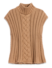 Load image into Gallery viewer, Frank &amp; Eileen Cotswolds Vest Cable Knit Vest | Camel