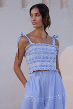 Load image into Gallery viewer, Oliphant Ella Top | Sconset Blue