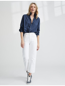 Frank & Eileen | Eileen Relaxed Button Up Shirt Lake Blue