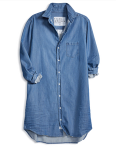 Frank & Eileen Mary Shirt Dress | Vintage Stonewashed Indigo