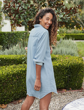 Load image into Gallery viewer, Frank &amp; Eileen Mary Shirt Dress | Classic Blue Tattered Wash