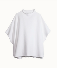 Load image into Gallery viewer, Frank &amp; Eileen Audrey | Funnel Neck Capelet White