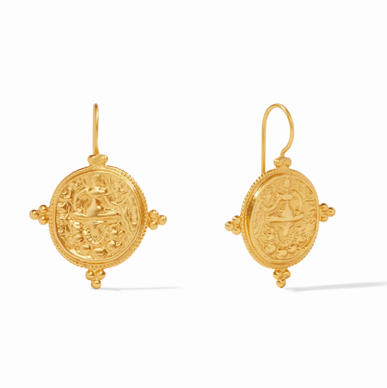 Julie Vos Quatro Coin Earring
