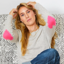 Load image into Gallery viewer, Kerri Rosenthal Patchwork Cashmere Pullover Sweater | Stardust