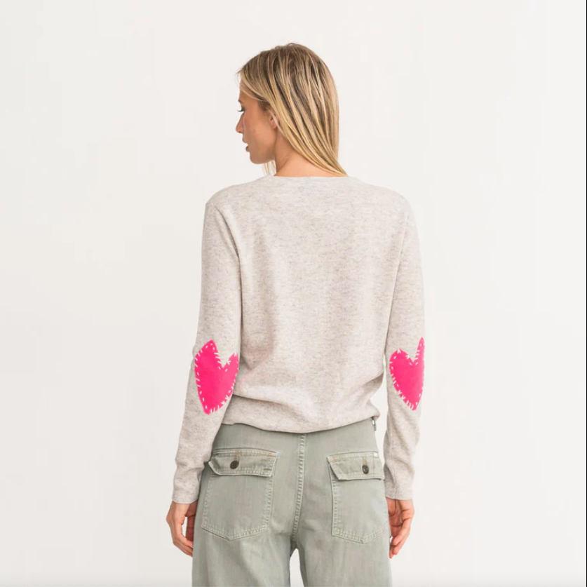 Kerri Rosenthal Patchwork Cashmere Pullover Sweater | Stardust