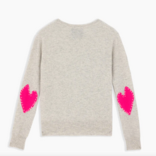 Load image into Gallery viewer, Kerri Rosenthal Patchwork Cashmere Pullover Sweater | Stardust