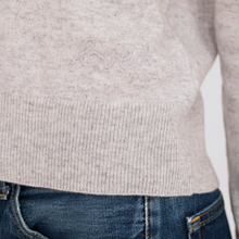 Load image into Gallery viewer, Kerri Rosenthal Patchwork Cashmere Pullover Sweater | Stardust