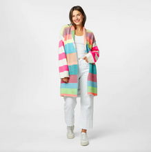 Load image into Gallery viewer, Kerri Rosenthal Cashmere Shawl Collar Duster Reversible