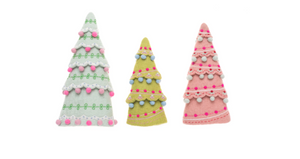 Sugar Plum Tree Set Decoration | Set Of 3