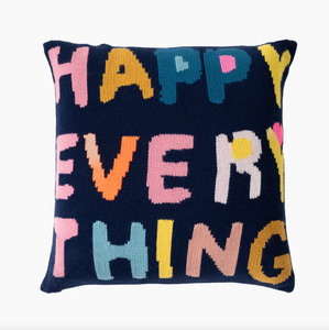 Kerri Rosenthal HAPPY EVERYTHING Sweater Pillow