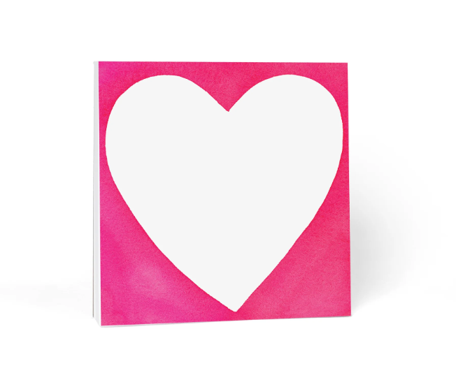Chubby Heart Notepad