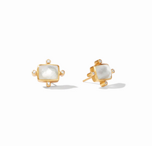 Load image into Gallery viewer, Julie Vos Clara Gold Stud Earrings | Multiple Colors