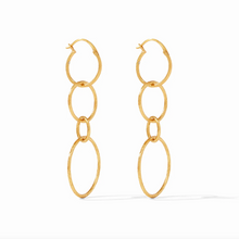 Load image into Gallery viewer, Julie Vos Simone 3-In-1 Gold Earrings