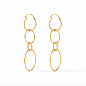 Julie Vos Simone 3-In-1 Gold Earrings