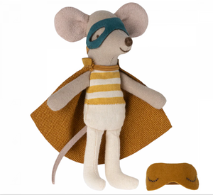 Maileg Super Hero Mouse In Matchbox