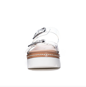 Surfs Up Sandal | Clear