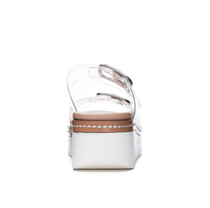 Surfs Up Sandal | Clear