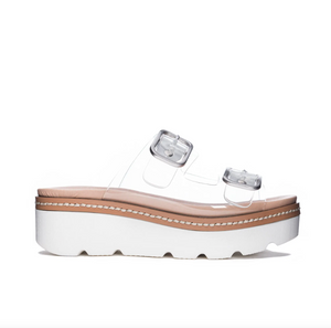 Surfs Up Sandal | Clear