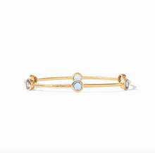 Load image into Gallery viewer, Julie Vos Milano Bangle | Chalcedony Blue