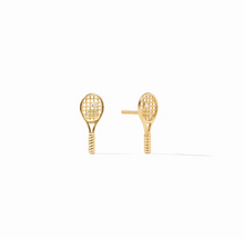 Load image into Gallery viewer, Julie Vos Tennis Racquet Stud Earrings