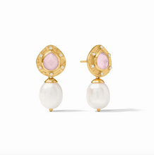 Load image into Gallery viewer, Julie Vos Clementine Pearl Drop Earring