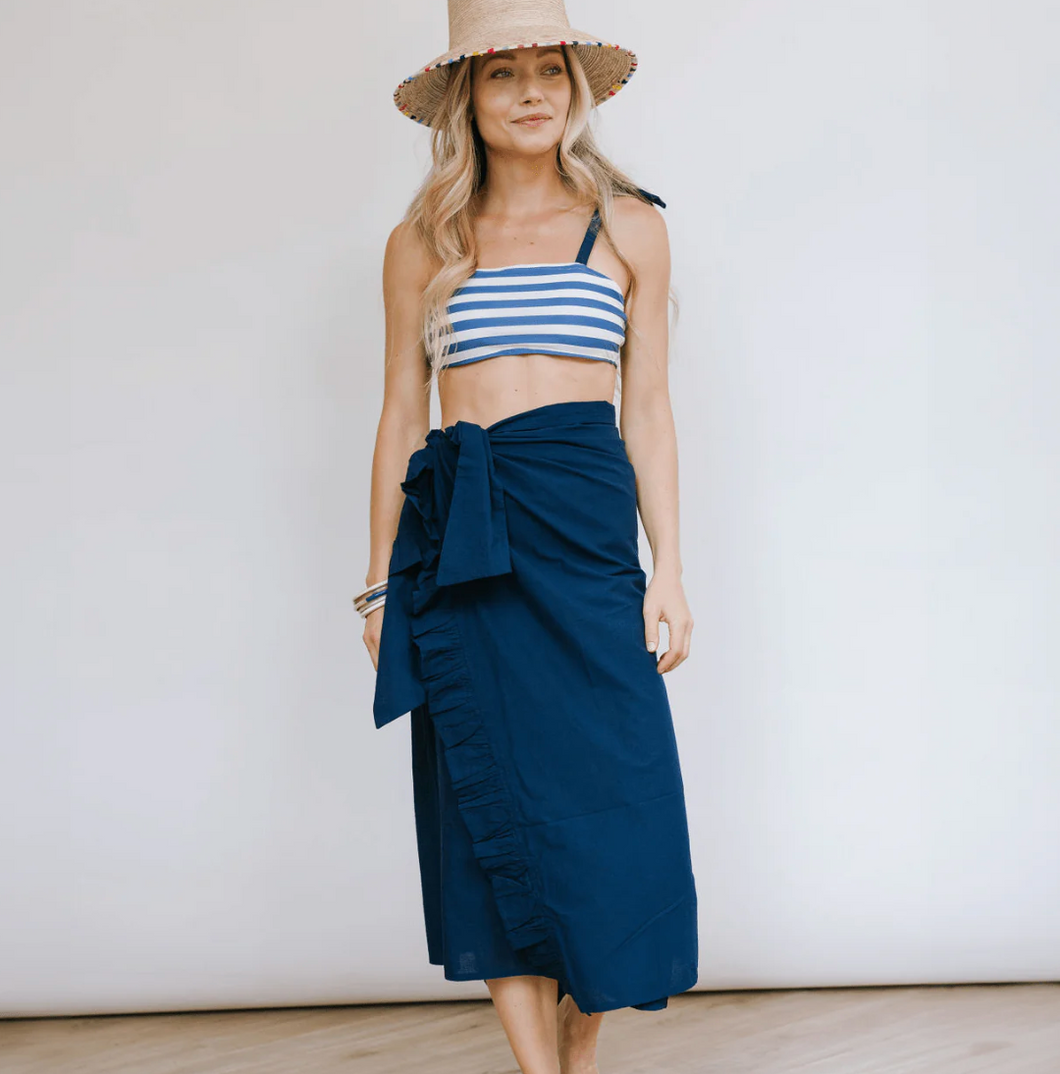 Sunshine Tienda Sandy Sarong | Navy