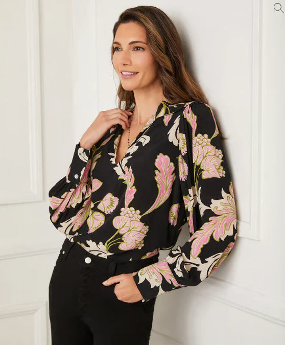 Karen Kane Blouson Top