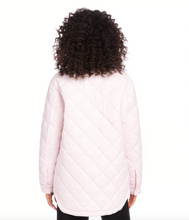 Load image into Gallery viewer, Karen Kane Pink Quilted Shacket