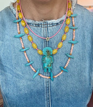 Load image into Gallery viewer, Gather Goods Sun Kachina Beaded Necklace
